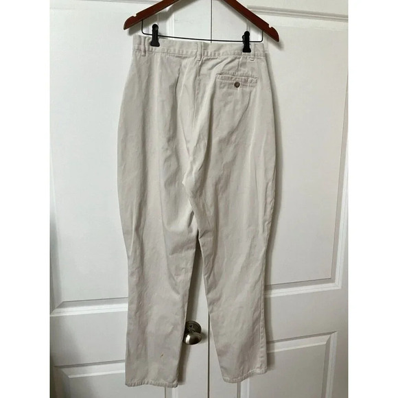 Vintage 90s Club Monaco Off White Riding Equestrian Jodhpur Style Pants - Picture 3 of 8